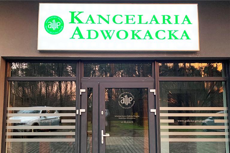 Kancelaria Adwokacka od zewnątrz